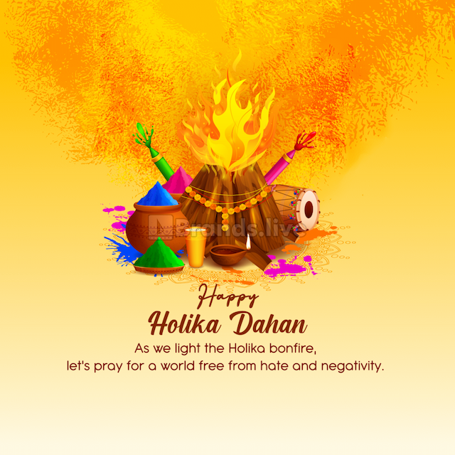 Holika Dahan animated video