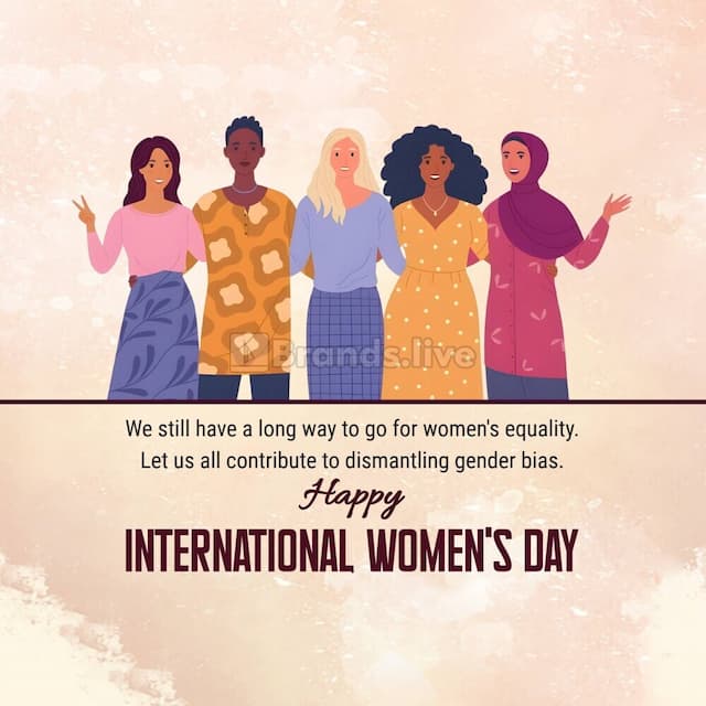 International Women's Day flyer