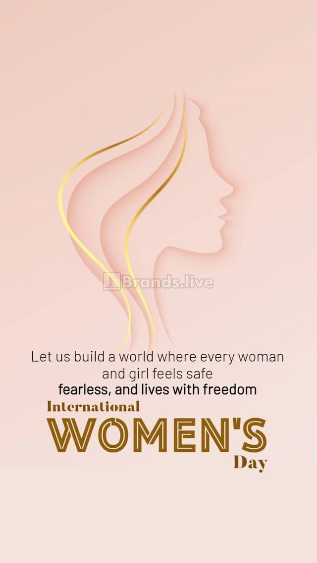 International Women's Day Instagram Story Template