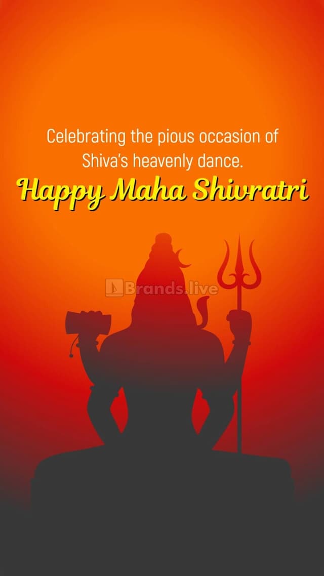 Maha Shivaratri instagram video