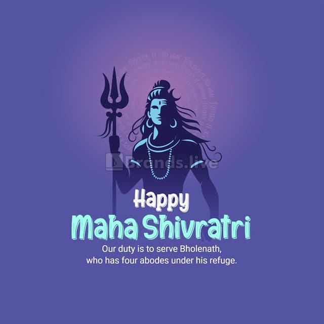 Maha Shivaratri poster