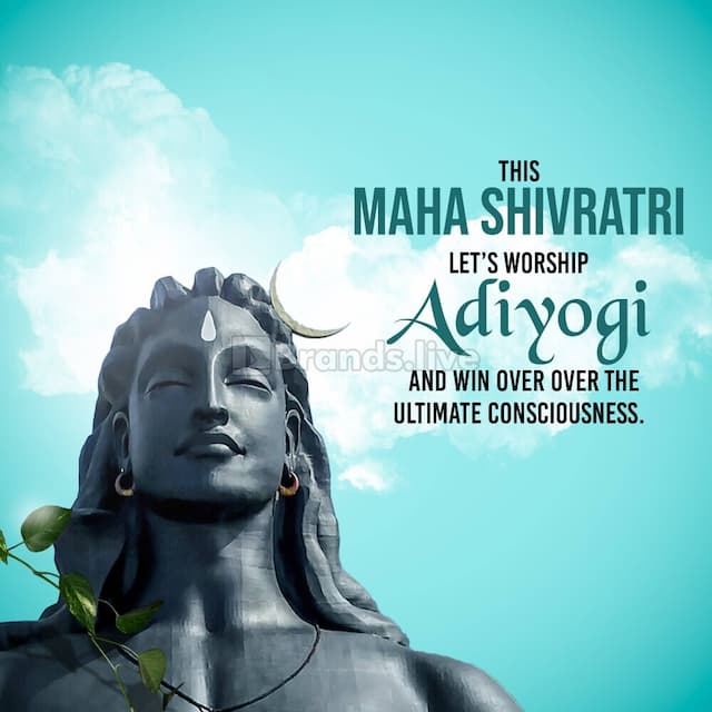 Maha Shivaratri poster maker