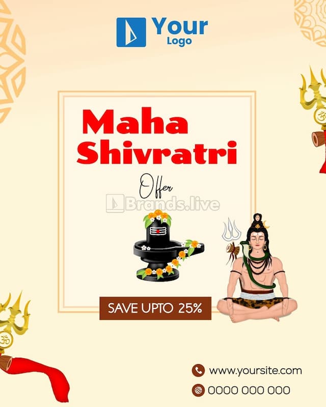 Maha Shivaratri Special Offer Banner