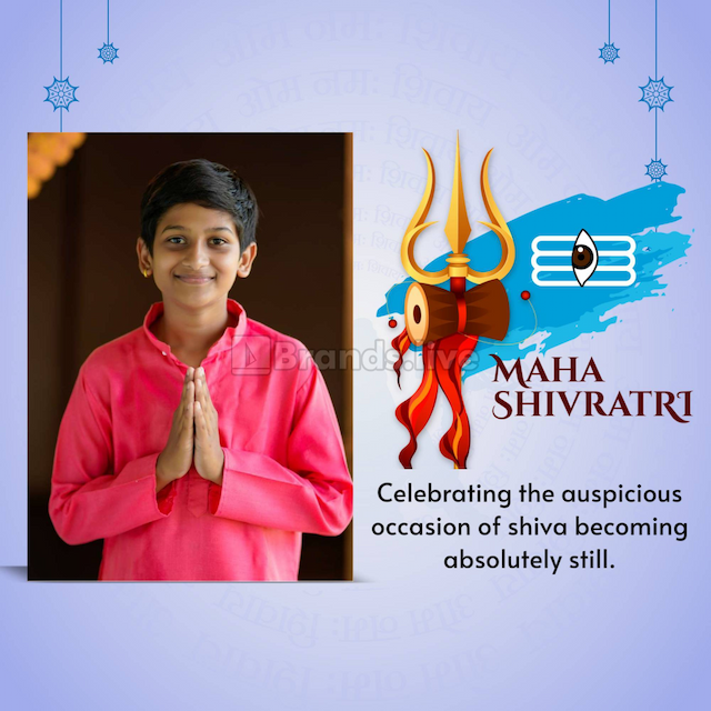 Maha Shivratri Wishes Template
