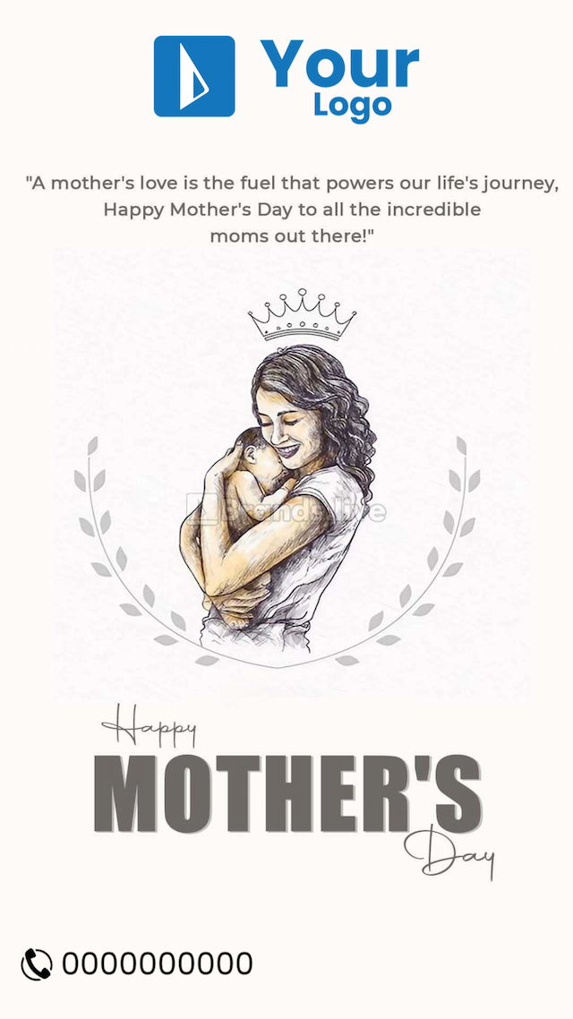 Mother's Day Banner Template