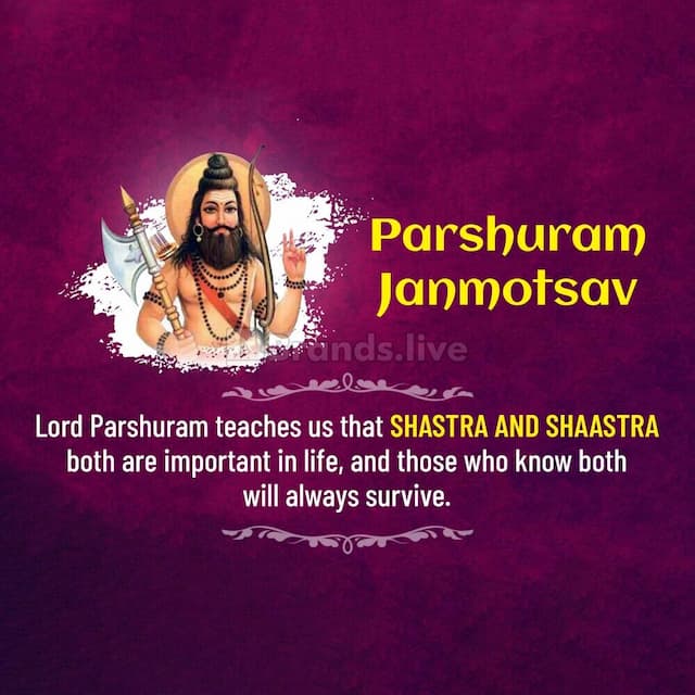 parshuram jayanti poster