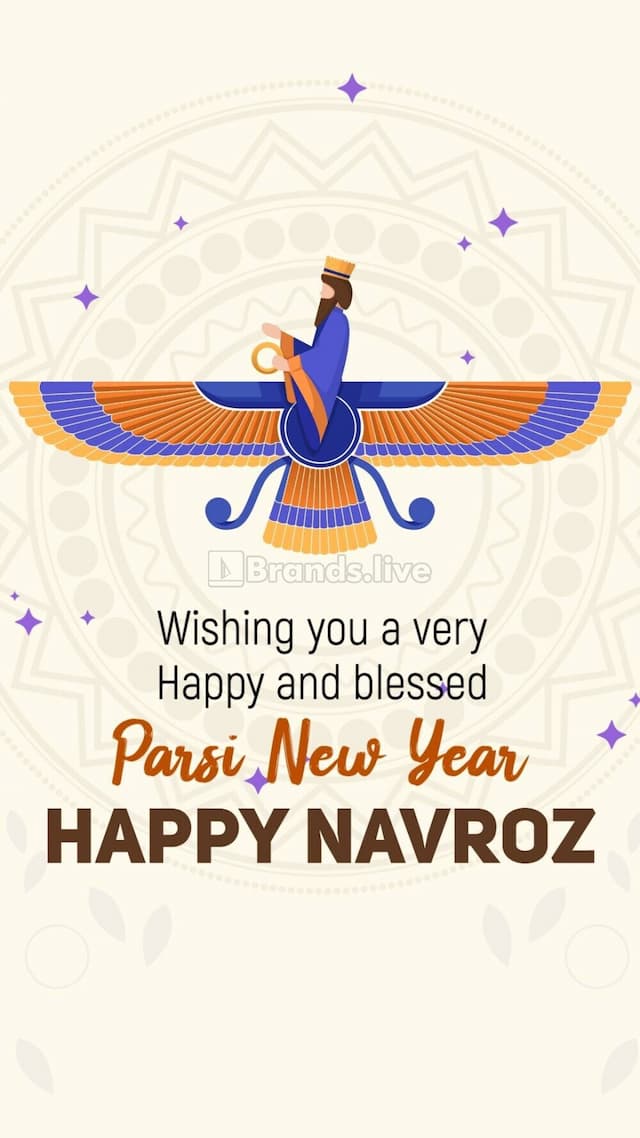 Parsi New Year Instagram Story Template