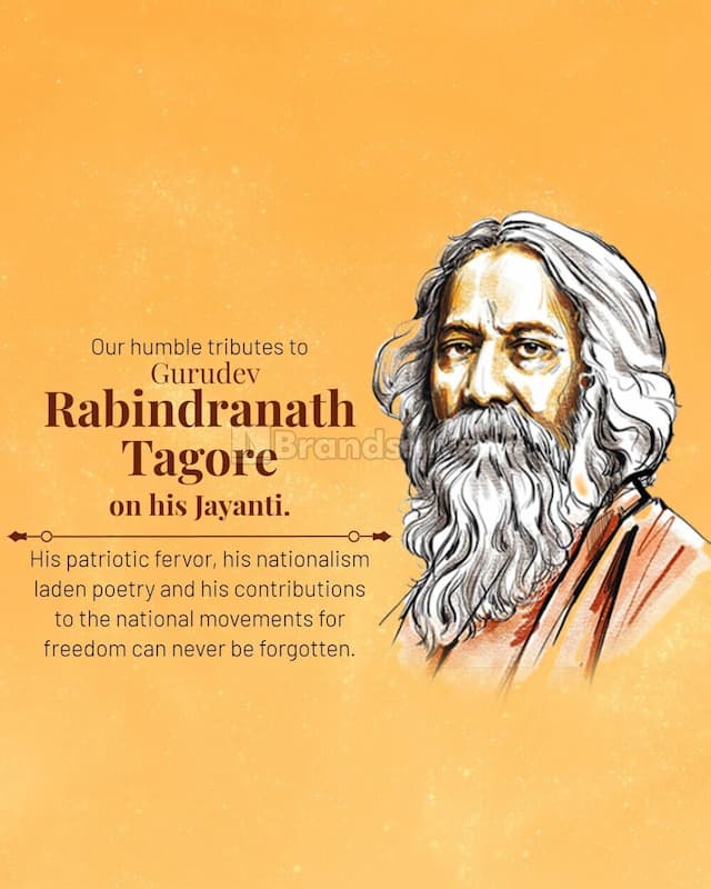 Rabindranath Tagore Jayanti photo