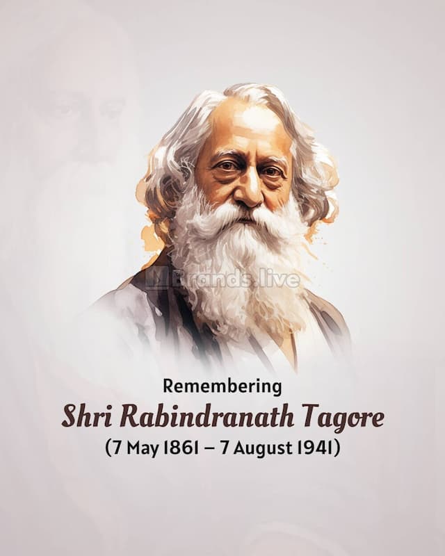 Rabindranath Tagore Jayanti pic