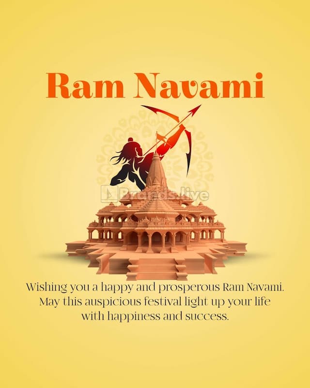 Ram Navami insta story post