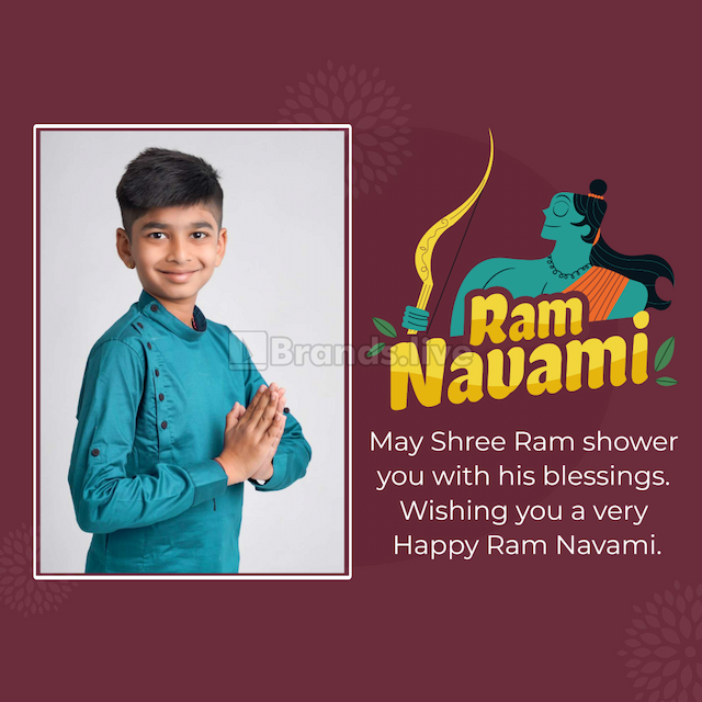 Ram Navami poster template