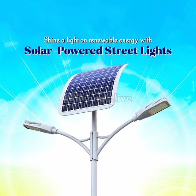 Solar business flyer