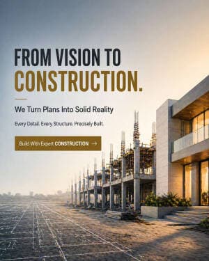 From vision to construction template