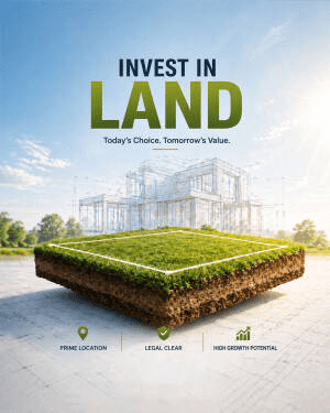 Invest in land template