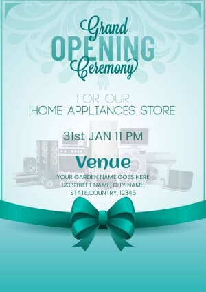 Grand Opening (Invitation) banner