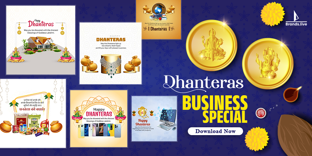 Dhanteras business marketing posts