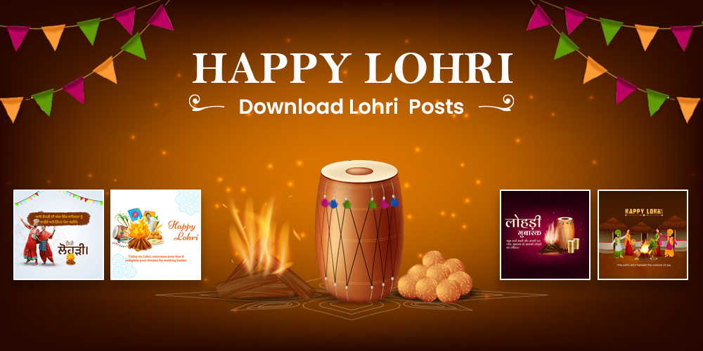Happy Lohri Wishes Template Brands.live