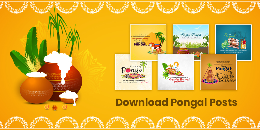 Pongal Wishes Template Brands.live