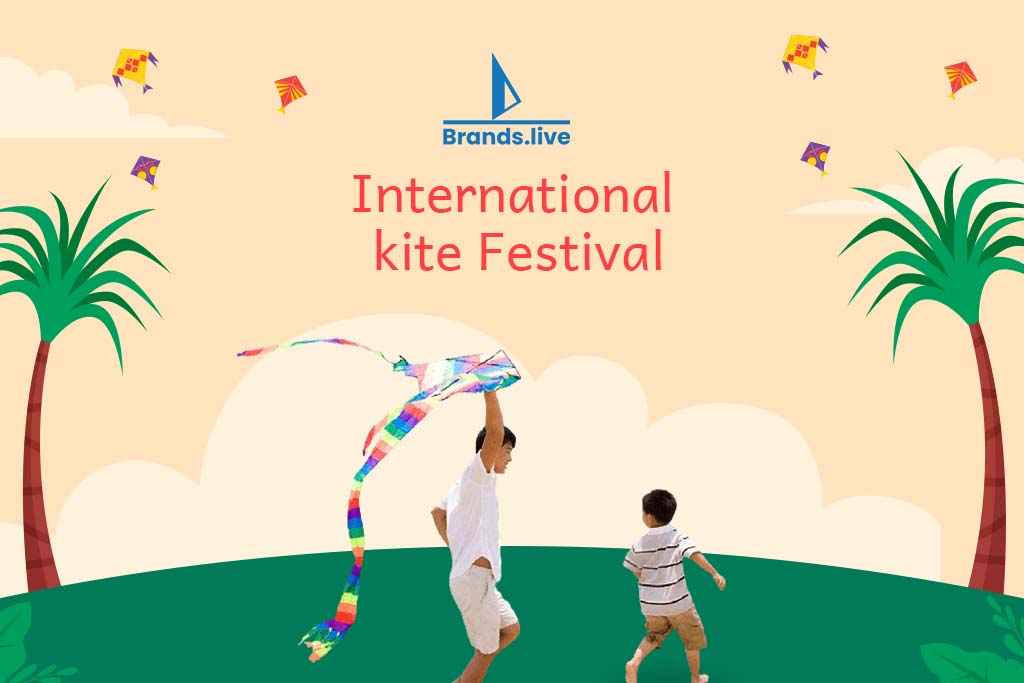 International Kite Festival Poster Brands.live