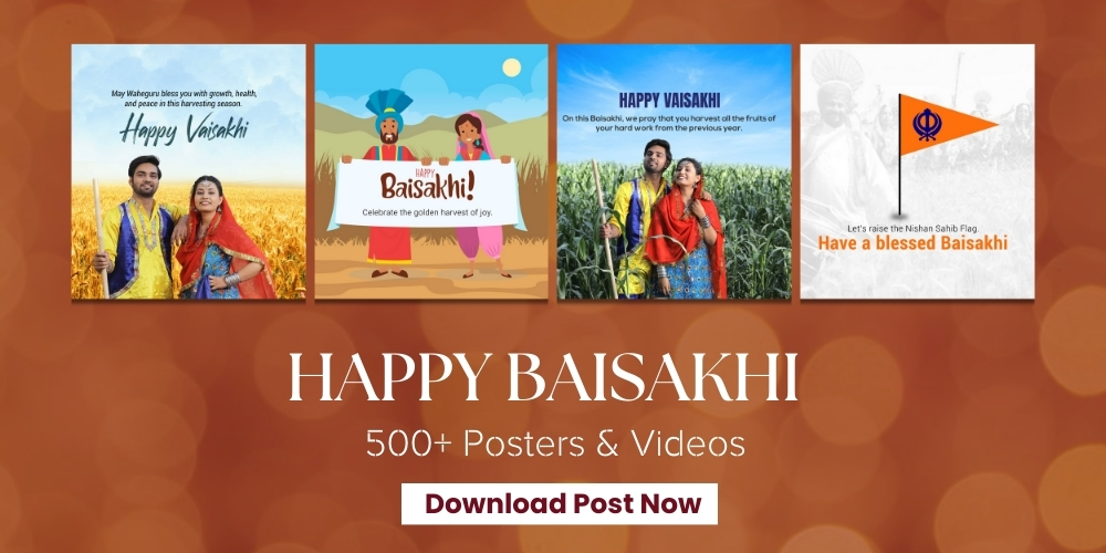 Baisakhi Posters Brands.live