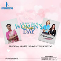 International Women Day Poster Brands.live