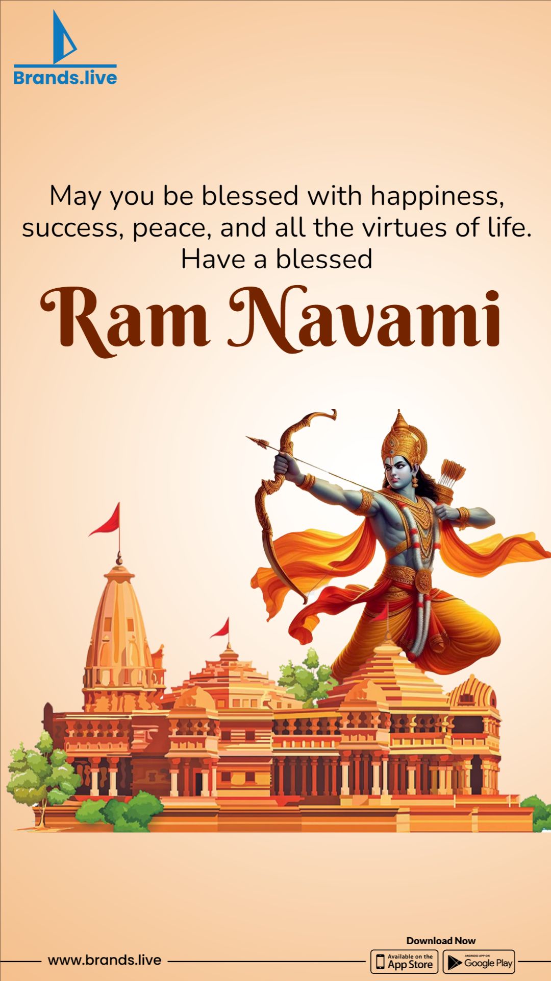 Ram Navami Posters Brands.live