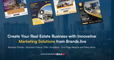 Create Your Real Estate Business with Innovative Marketing Solutions from Brands.live