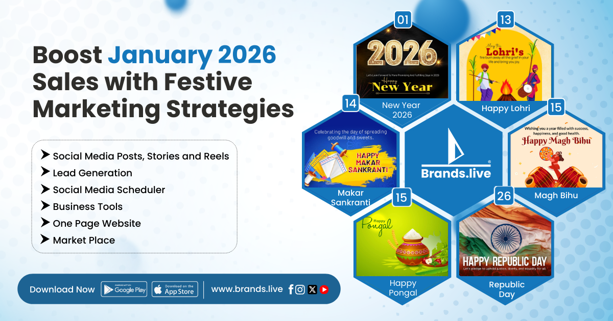 January Festival Marketing Banner Image