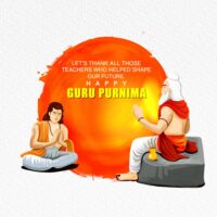 happy guru purnima poster