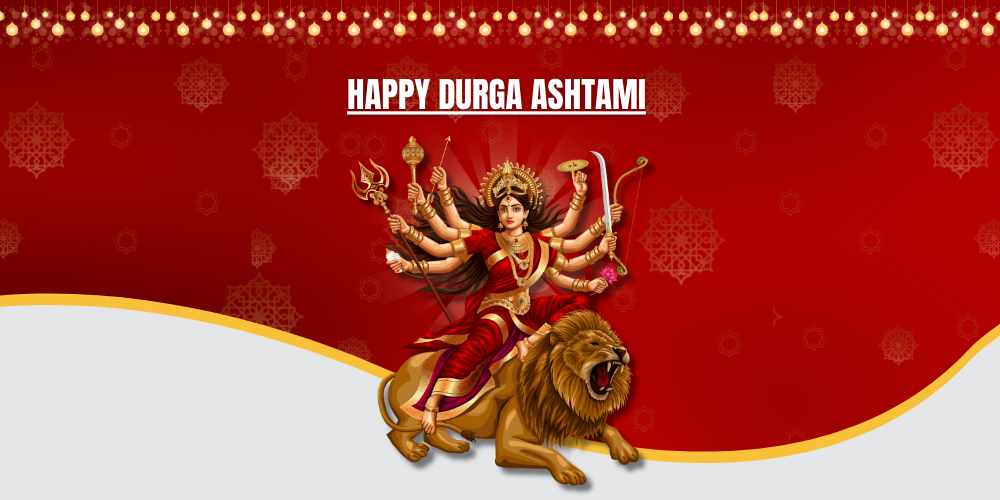 Durga Ashtami Banner Image