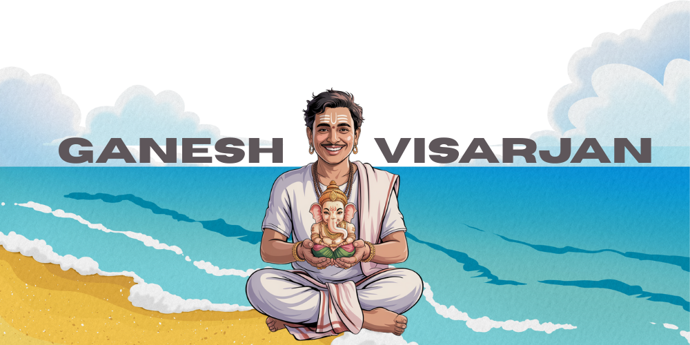 Ganesh Visarjan Banner