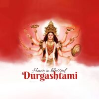 durga ashtami poster