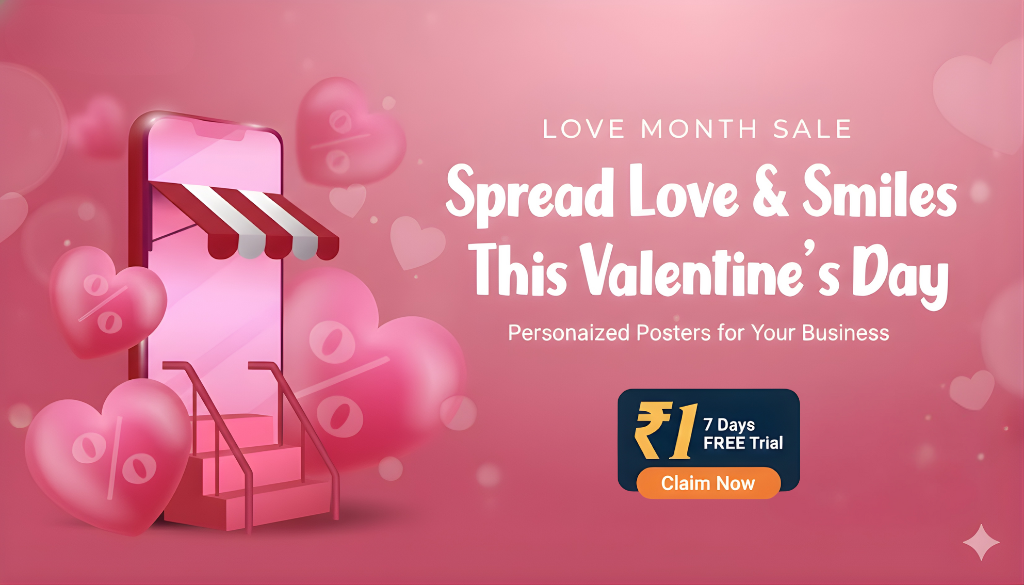 Valentine Day Offer Poster