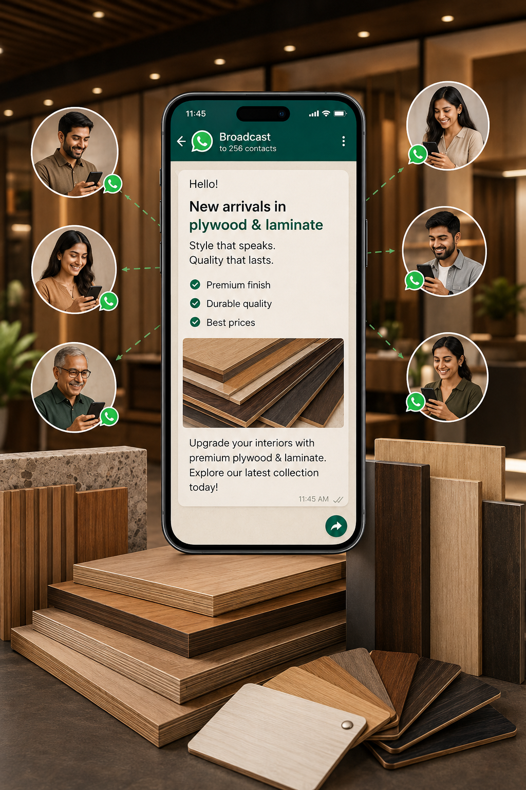 plywood and laminate