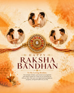 raksha bandhan flyer