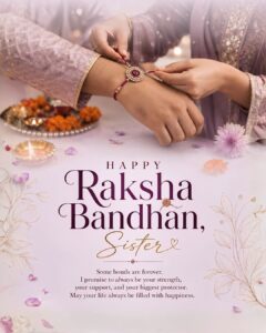 raksha bandhan flyer
