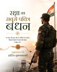 raksha bandhan flyer