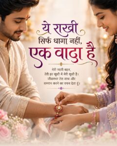 raksha bandhan flyer