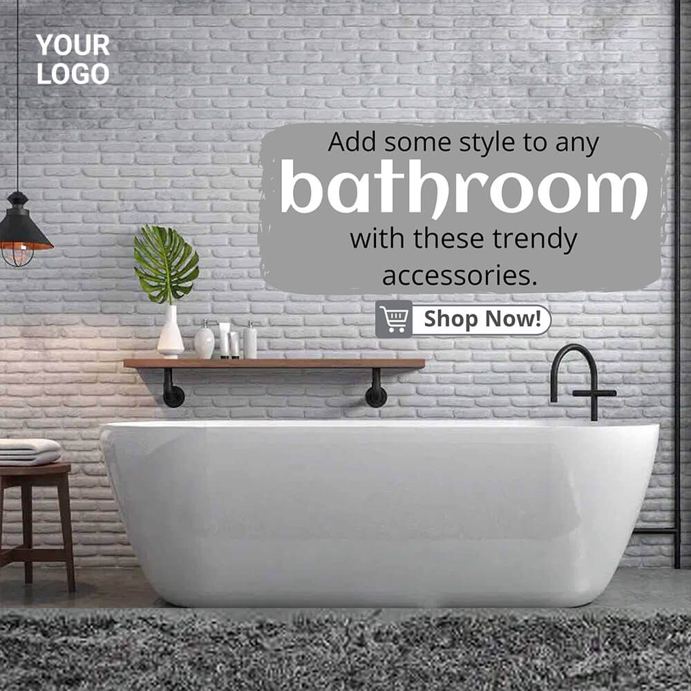 Bathroom Accessories Marketing Post
