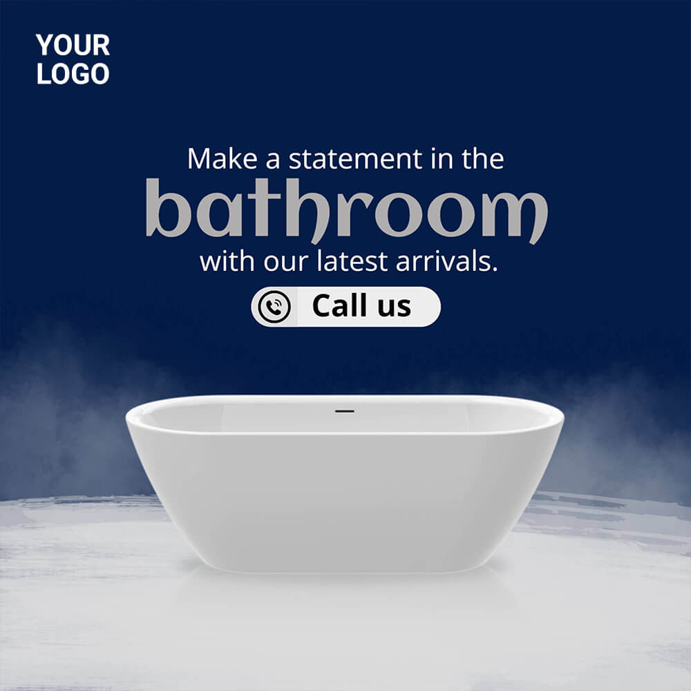 Bathroom Accessories Ad Maker