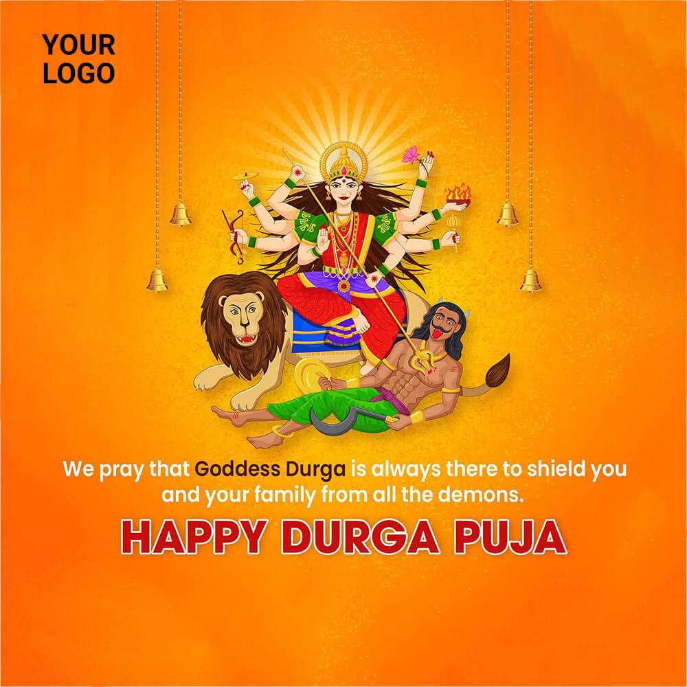 Durga Pooja Poster Maker