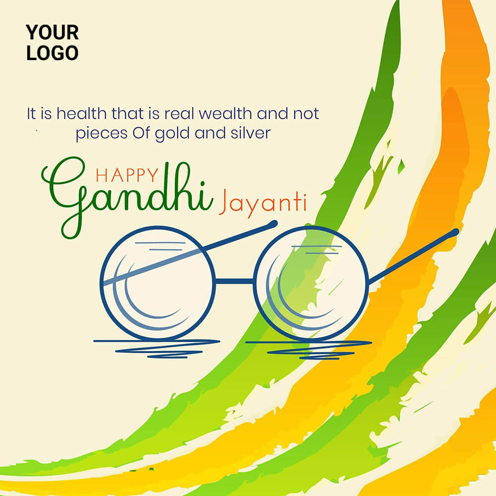 Gandhi Jayanti Ad Maker