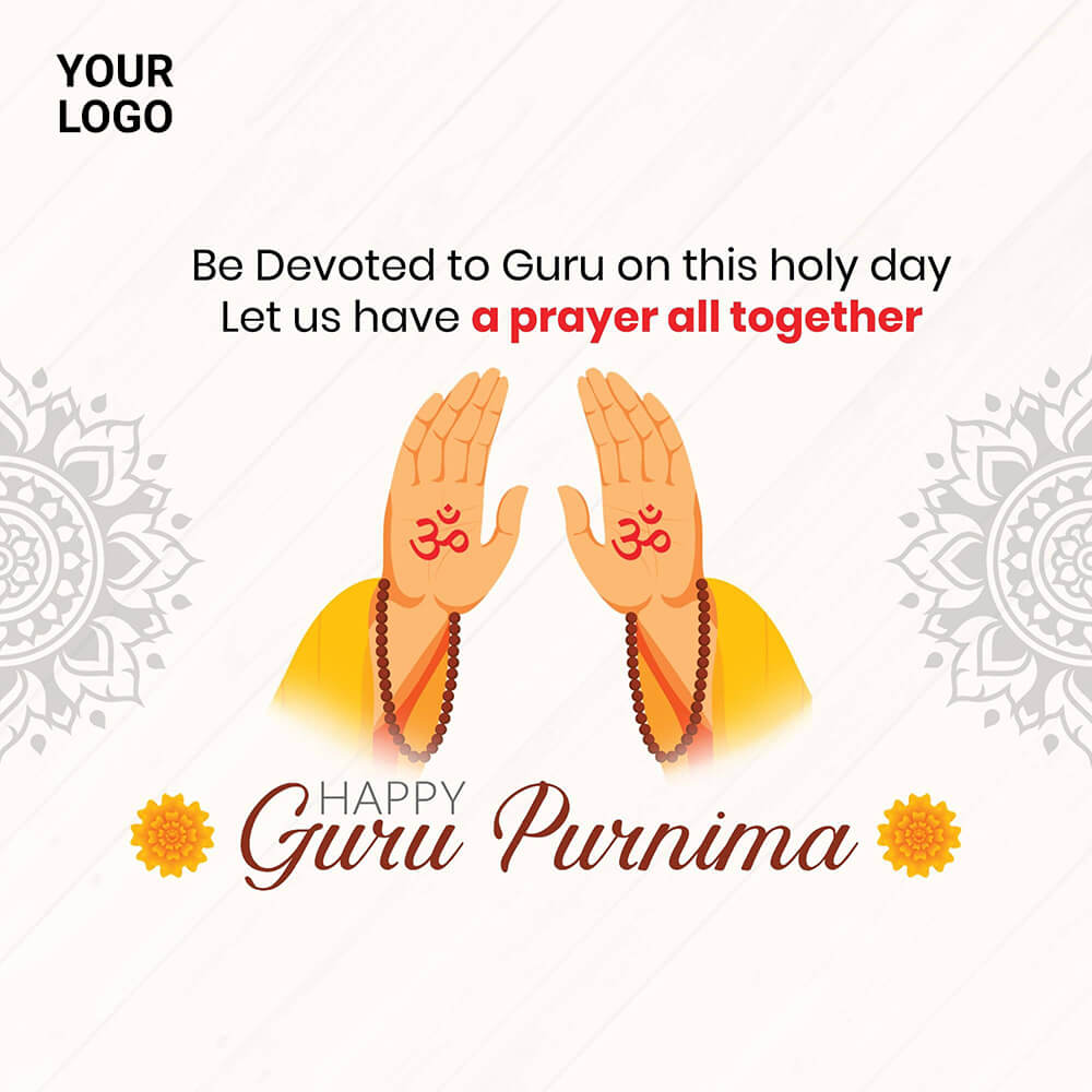 Guru Purnima Marketing Poster Maker