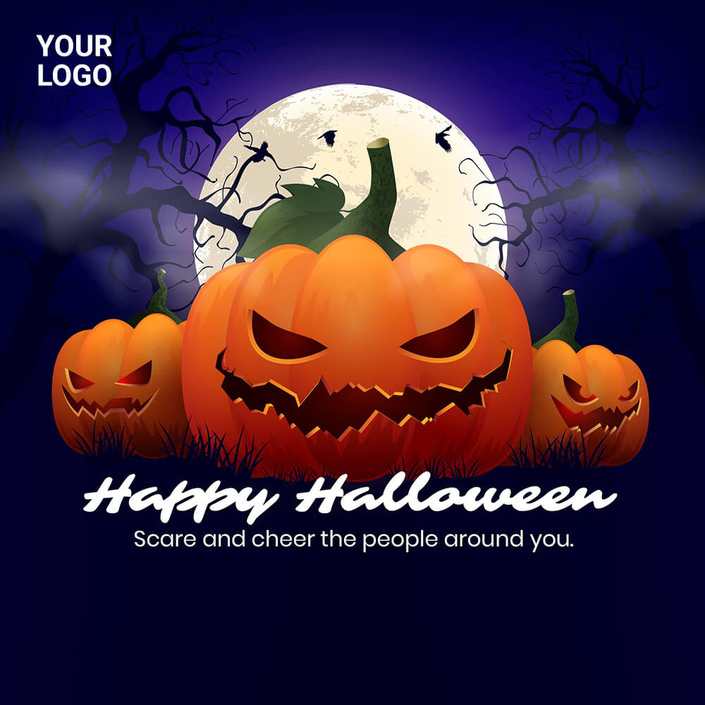 Halloween Marketing Post
