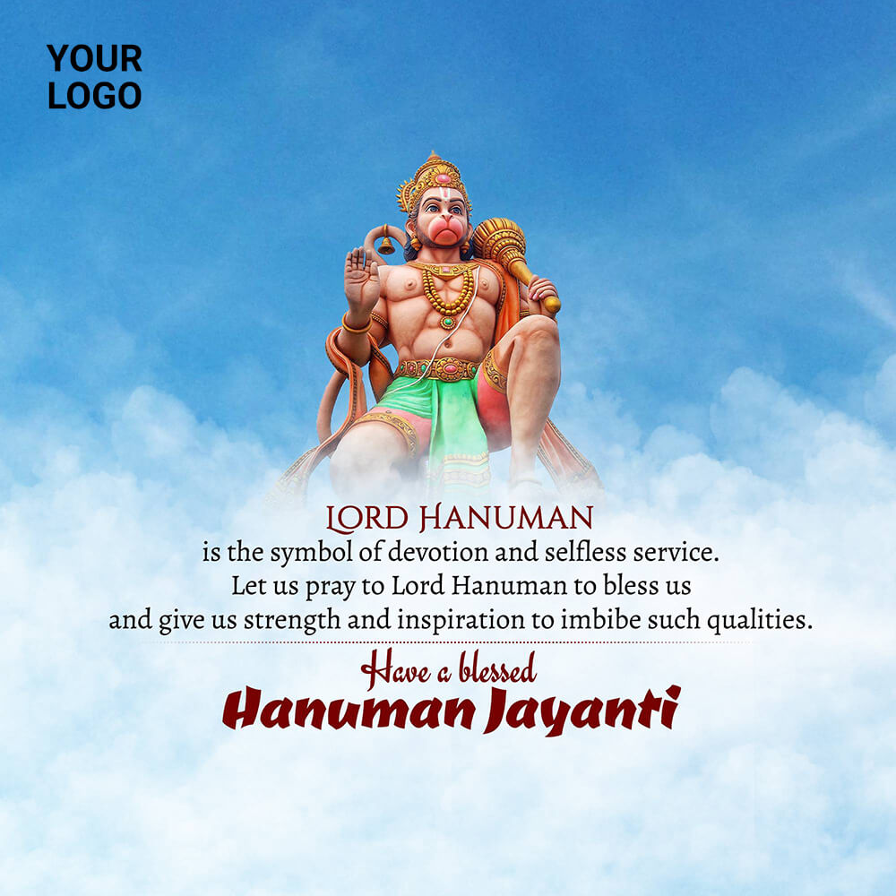 Hanuman Jayanti Marketing Post