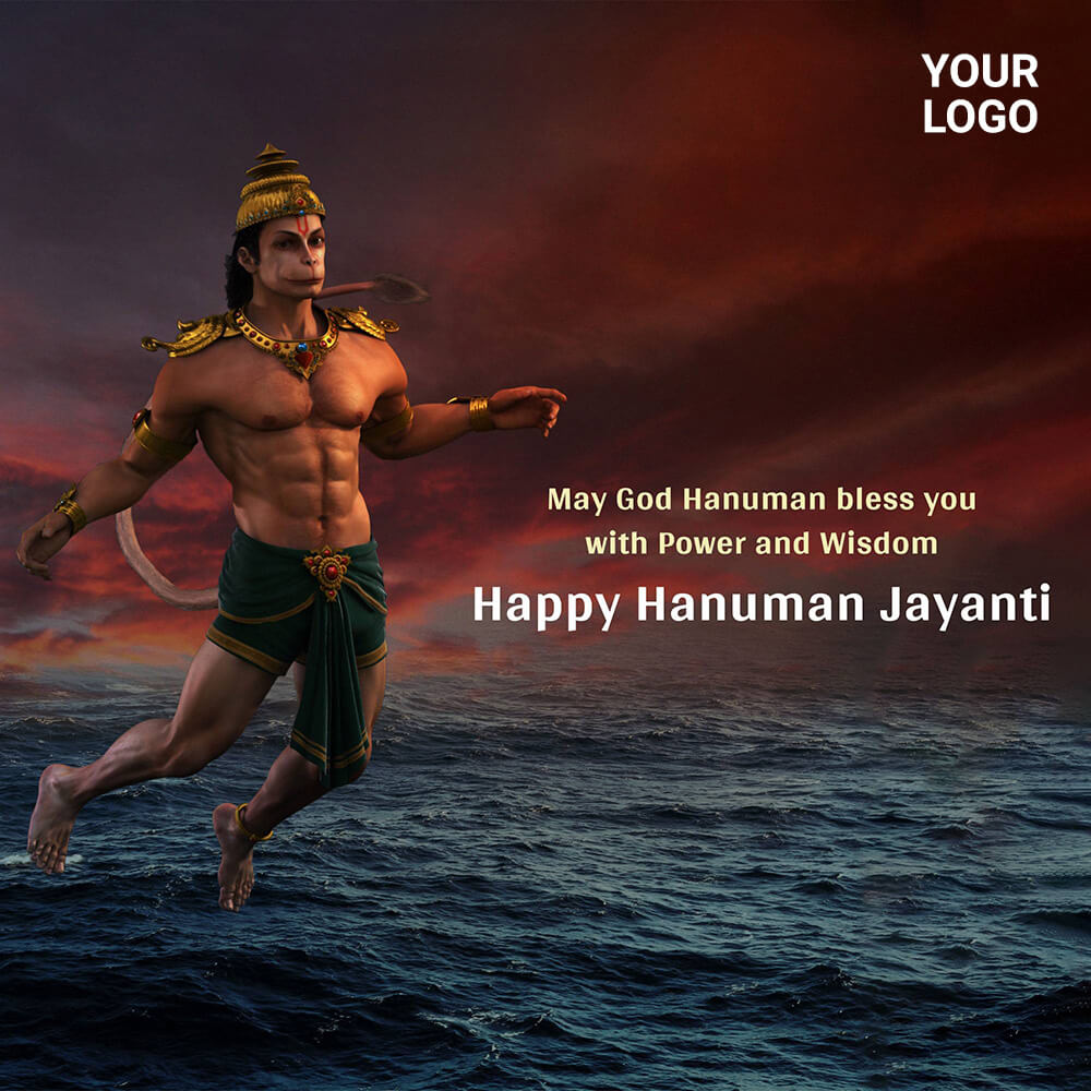 Hanuman Jayanti Banner Maker