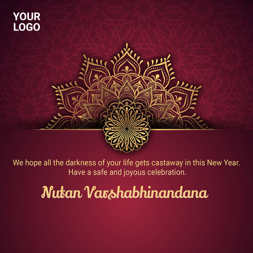 Hindu New Year Marketing Poster Maker