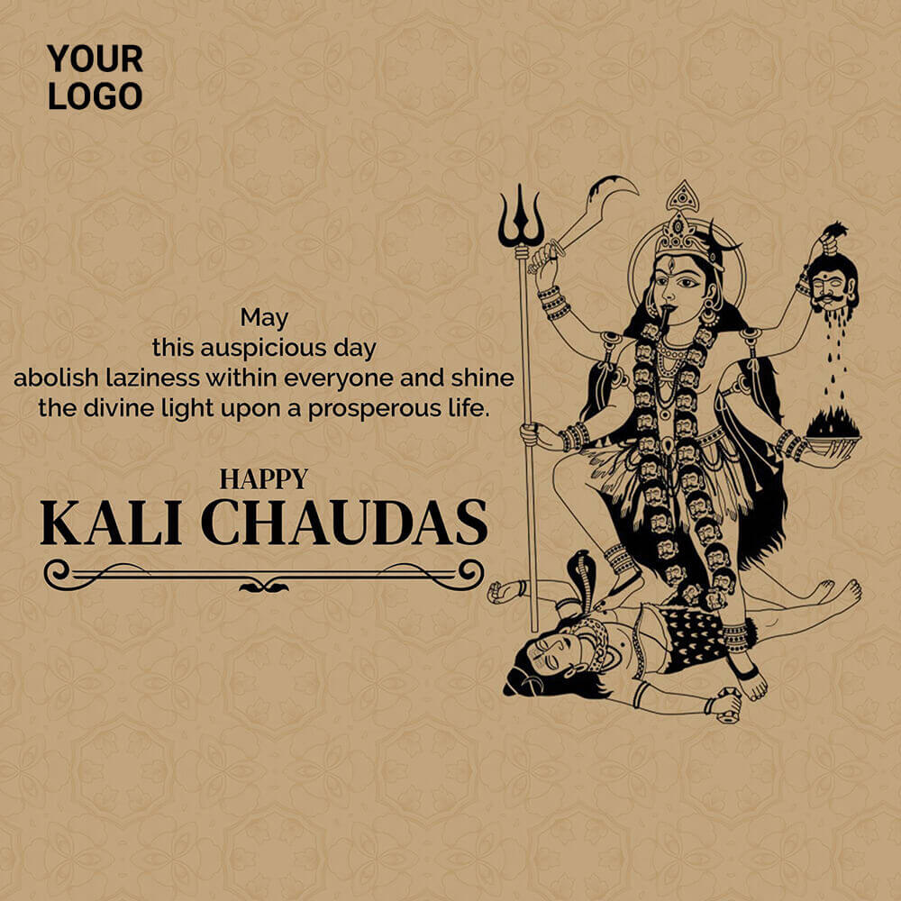 Kali Chaudas Ad Maker