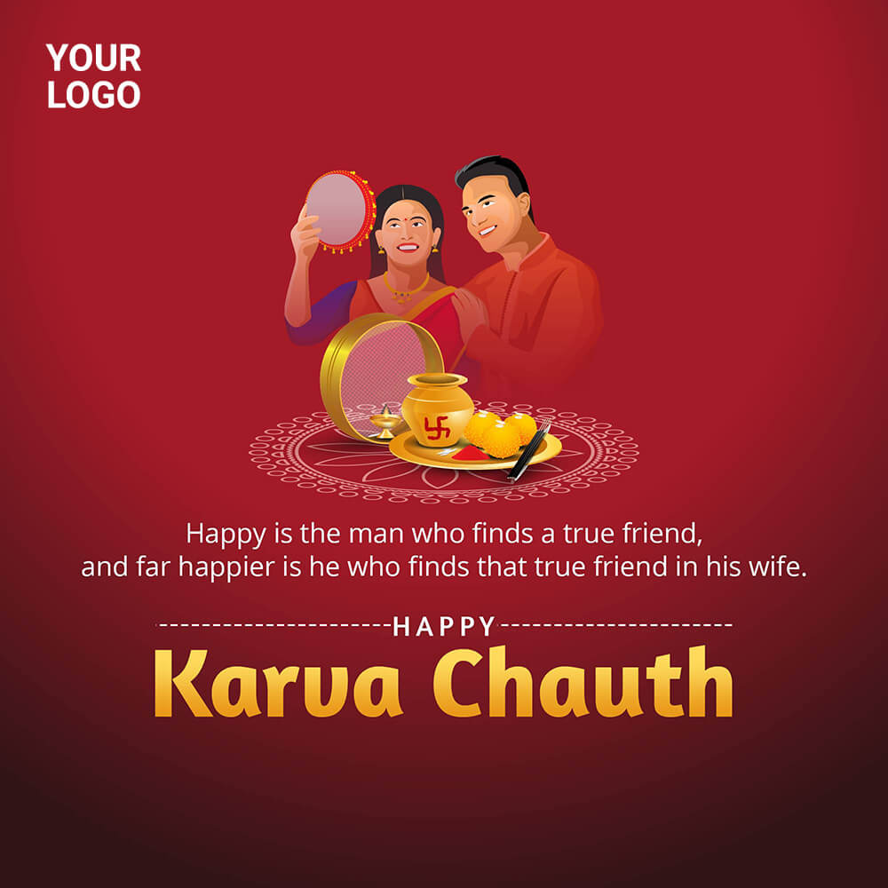 Karva Chauth offer Poster Maker