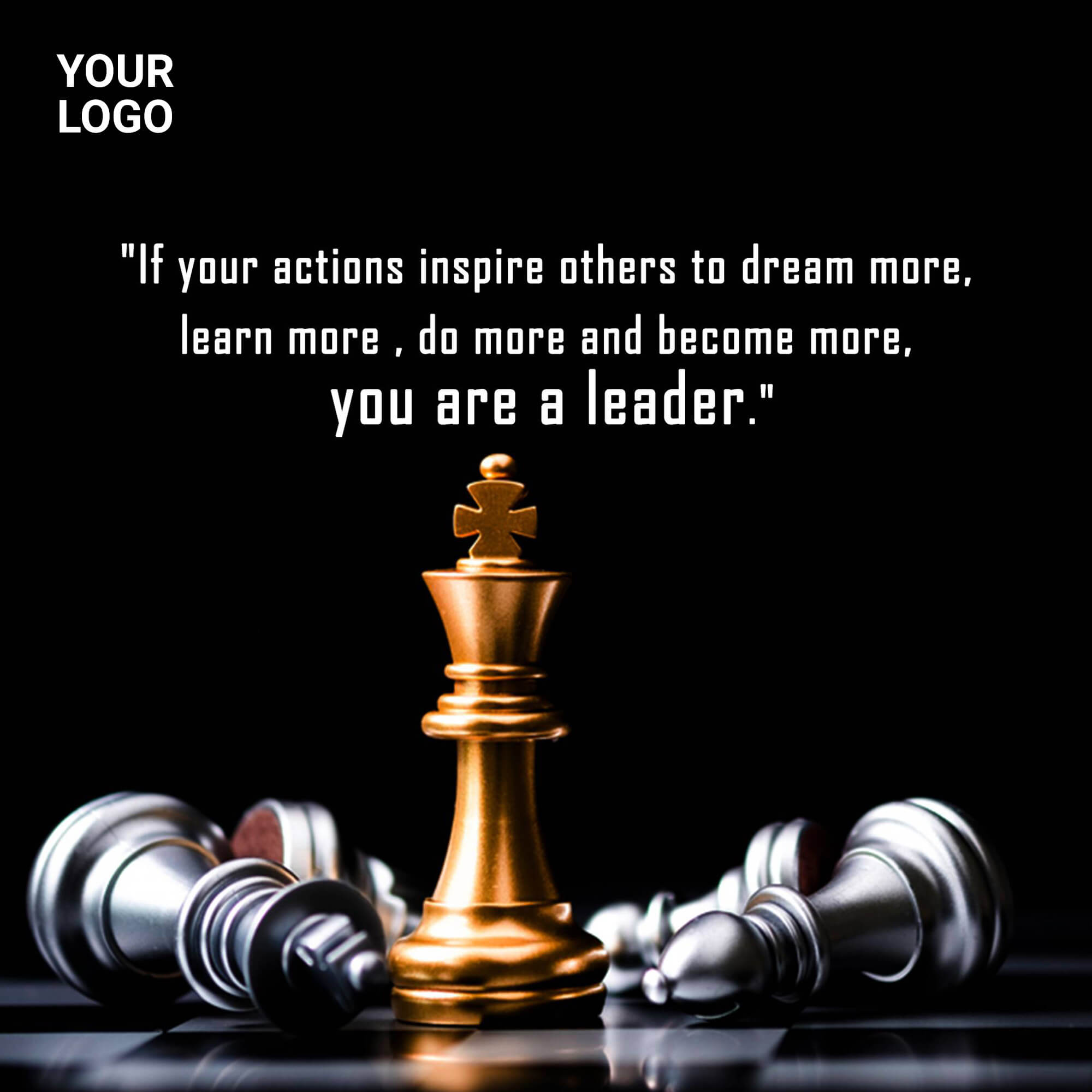 Leaders Quotes Banner Maker